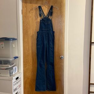 Overalls! Gap denim flared XS